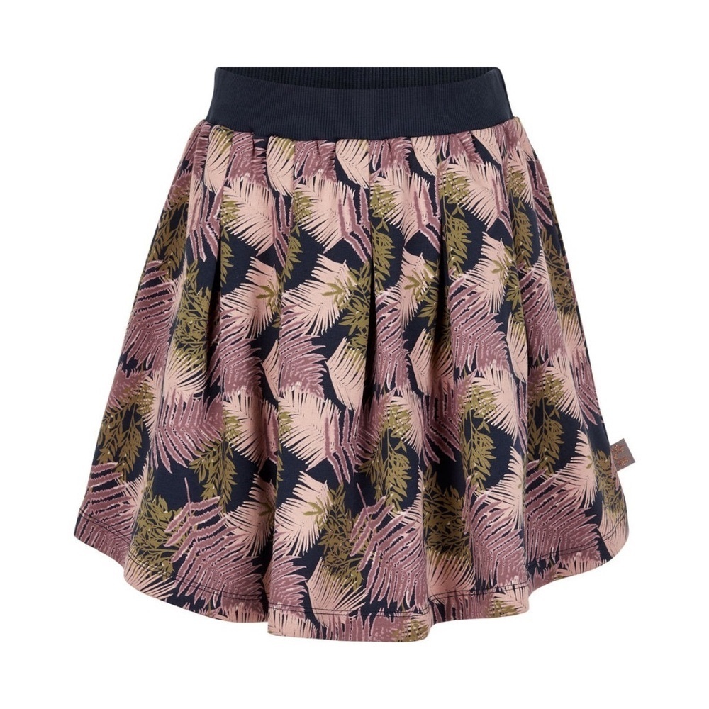 NWT Creamie Sweet Leaf Twilight Mauve Skater Skirt Girl's Sz 10